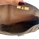 Coach Tan Etta Small Flap Purse