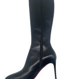 Christian Louboutin Eloise Botta 85mm Leather Knee High Women's Size 37 ~ US 7
