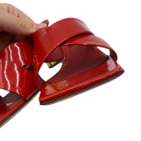 Dolce & Gabbana DG Patent Leather Mules Women's Size 36.5 = US 6.5