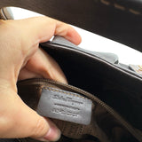 Salvatore Ferragamo Gancio Leather Top Handle With Crossbody Strap