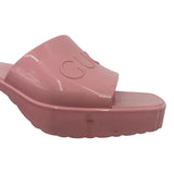 AS IS Gucci Rubber Sandals Women's Size 38 = US 8