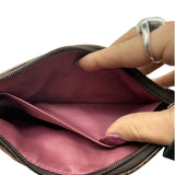 Y2K Coach Leather Patchwork Wristlet