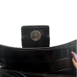 Balenciaga Lindsay Croc Small Shoulder Bag