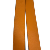 Coach Orange Pebbled Leather Jes Crossbody 20 Purse