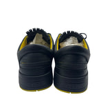 Gucci Contrast Leather Fringe Sneakers Men's Size 11.5 ~ US 12
