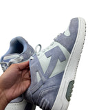 Off-White Out Of Office Sneakers in Dusty Blue Suede Men's US size 11