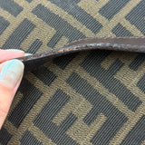 AS IS Fendi Zucca Mamma Tote Shoulder Bag