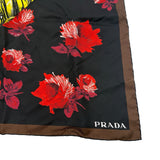 Prada Printed Silk Scarf