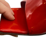 Dolce & Gabbana DG Patent Leather Mules Women's Size 36.5 = US 6.5