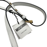 NWT Moschino M Balloon Crossbody Bag in White feat. Balloon-Effect