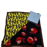 Prada Printed Silk Scarf