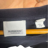Burberry Navy Parker TB Circle Logo Size XL Men's Tops