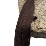 Gucci Tan Coated Canvas Supreme Medium Unisex Backpack