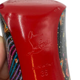 Christian Louboutin Hot Chick 100 Patent Starlight Heels Women's Size 36 = US 6