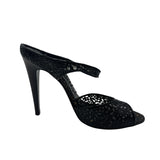 Bottega Veneta Patent Lace Strappy Heels Women's Size 39.5 ~ US 9.5