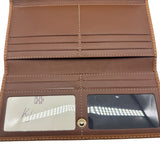 Carolina Herrera Leather Printed Continental Wallet