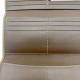 Carolina Herrera Leather Printed Continental Wallet
