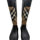 Burberry House Check Clemence Tall Rain Boots  Women's 38=US 8