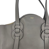 Chloe Grey Darryl Shopper Tote Purse