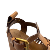 See by Chloe Platform Braided Heels Women's 38 ~ US 8