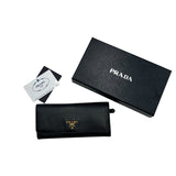 Prada Saffiano Contential Wallet