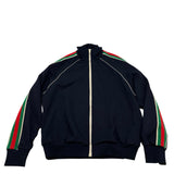 Gucci Stripe Zip Up Jacket Men's Size XS
