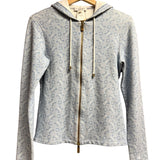 Celine Blue and White Macadam Monogram Zip Up Size S Women's Tops
