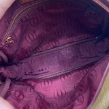 AS IS Vintage Must de Cartier Leather Crossbody