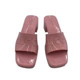 AS IS Gucci Rubber Sandals Women's Size 38 = US 8