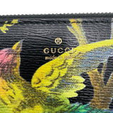 Gucci Tropical Bird Zippy Continental Wallet