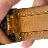 AS IS Louis Vuitton Murakami Koala Brass Gold Plated Bracelet
