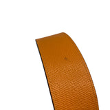 Coach Orange Pebbled Leather Jes Crossbody 20 Purse