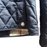Burberry Brit Black Nylon Quilted Size XS Women's Top