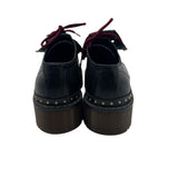 Burberry Two Toned Brogue Leather Bisset Loafers Women's Size 40 ~ US 10