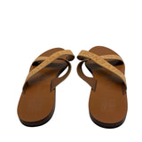 GIVENCHY Leather Flat Slide Sandals Women's 39.5 = US 9.5