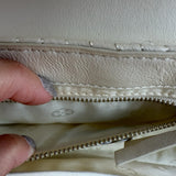 Tory Burch Silver Duet Chain Trapunto Convertible Purse