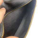 Coach Black Pebbled Leather Charlie Medium Backpack Purse