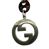 Vintage GUCCI Italy Large Emblem Necklace