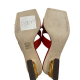 Dolce & Gabbana DG Patent Leather Mules Women's Size 36.5 = US 6.5