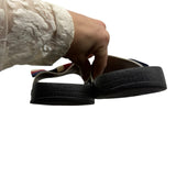 AS IS Gucci Web Bow Slides Women's Size 36 ~ US 6