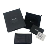 Saint Laurent Fragment Zippered Card Holder Men's Wallet