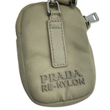 As Is Prada Nylon Messenger Bag