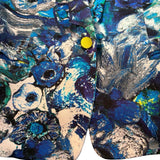 NWT Just Cavalli Floral Painted Blazer Women's Size S