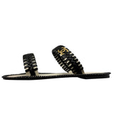 Chanel Coco Beach Mules Women’s Size 41 ~ US 11