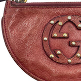 As Is Gucci Half Moon Key Pouch