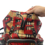 Burberry Graffiti Vintage Check Medium Backpack