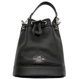 Coach Leather Mini Bucket Bag