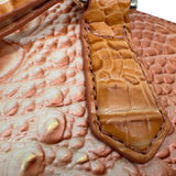 Brahmin Duxbury Satchel Handbag With Wallet