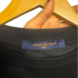 Louis Vuitton Black Gradient Monogram Size XS Men's Tops