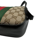 Gucci Tan Monogram Web Camera Bag Purse